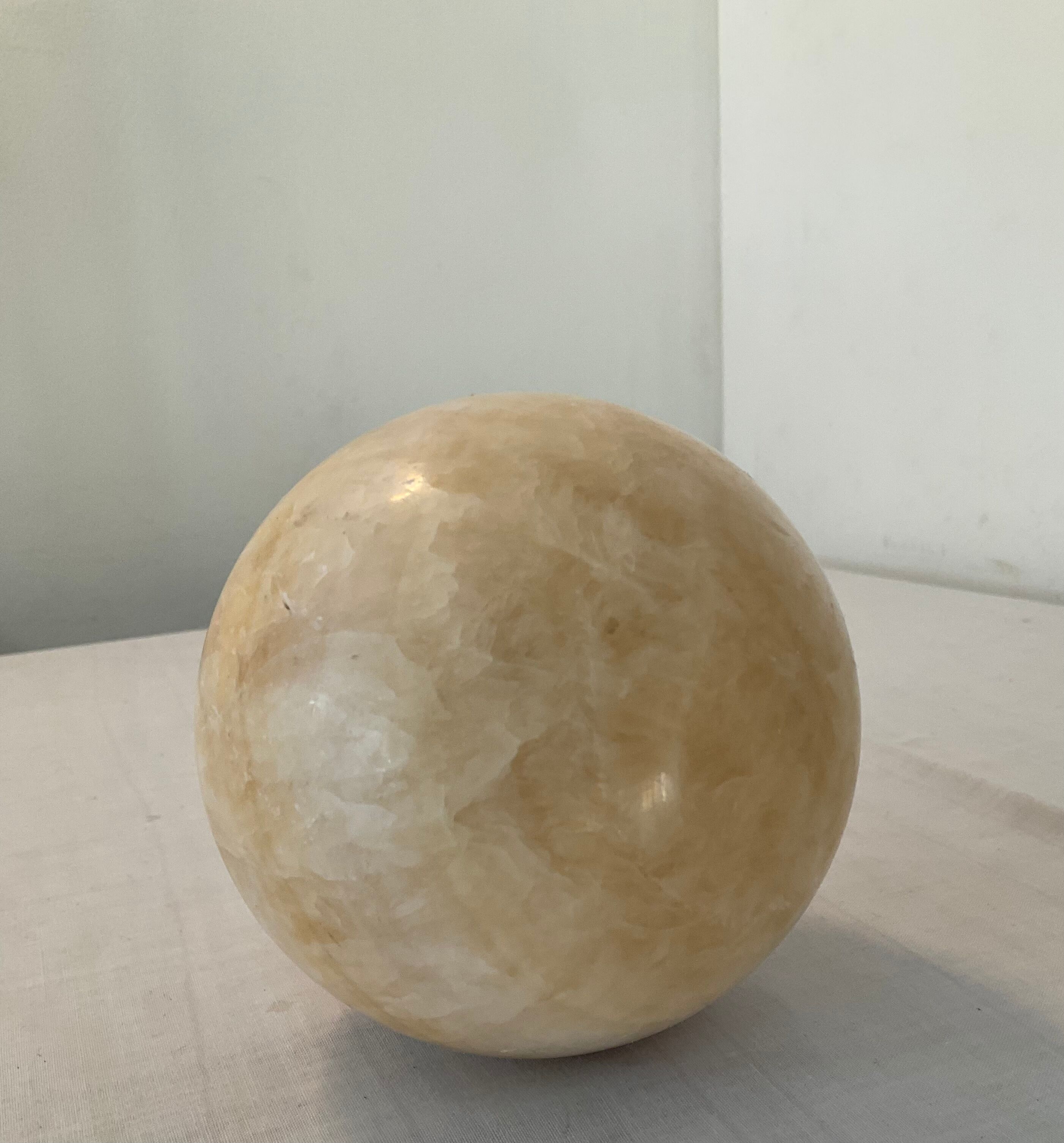 Alabaster ball paper press 70s