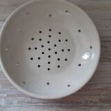 Glazed stoneware draining dish