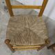 Pair of rustic chairs in solid ash
