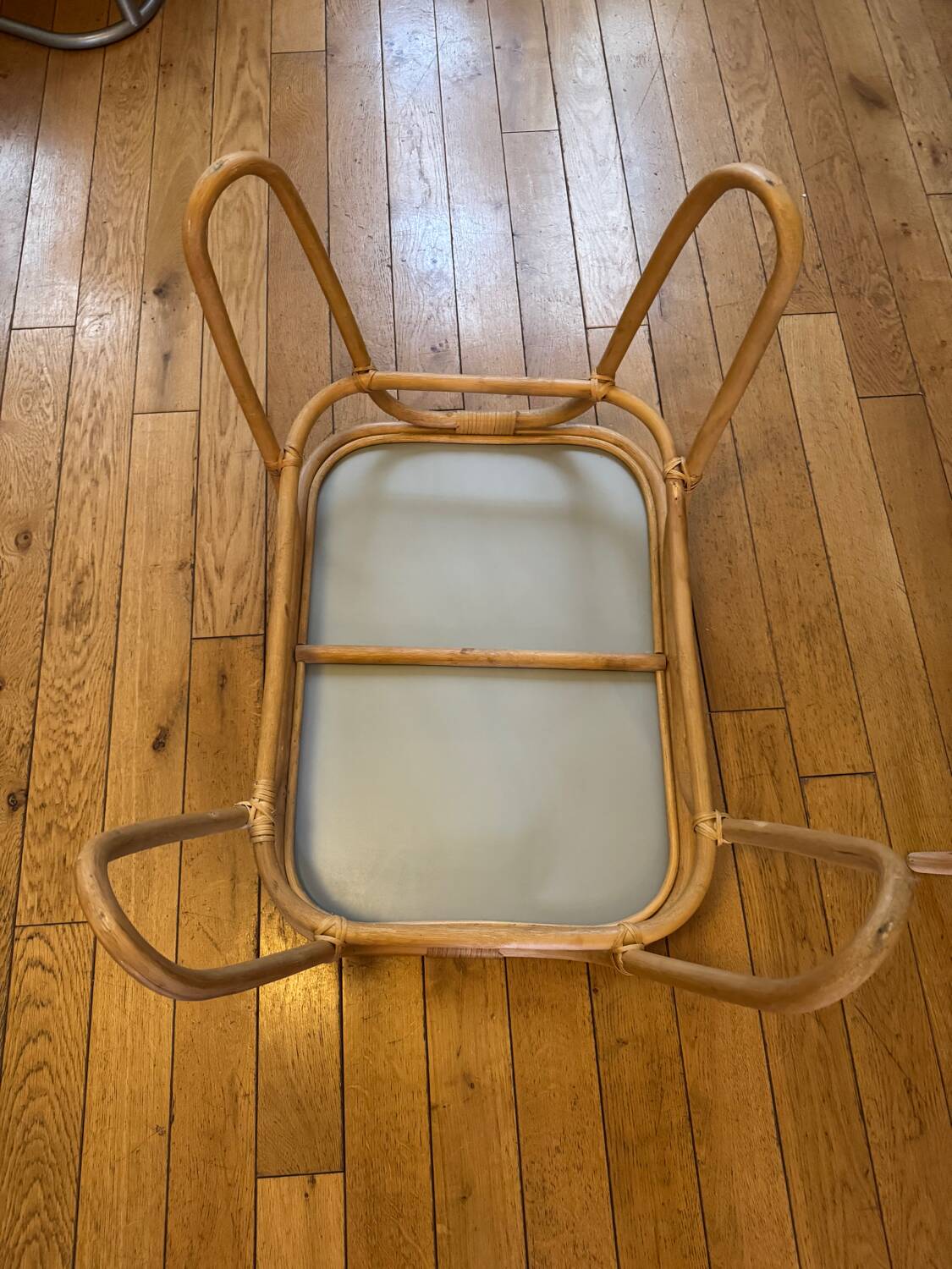 Small Scandinavian children's desk and matching armchairs
