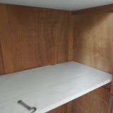Vintage Parisian wardrobe has been completely sanded and waxed.