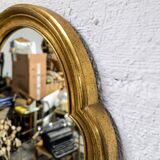 Miroir bois doré 105cm