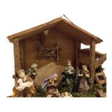 Crèche de Noël vintage