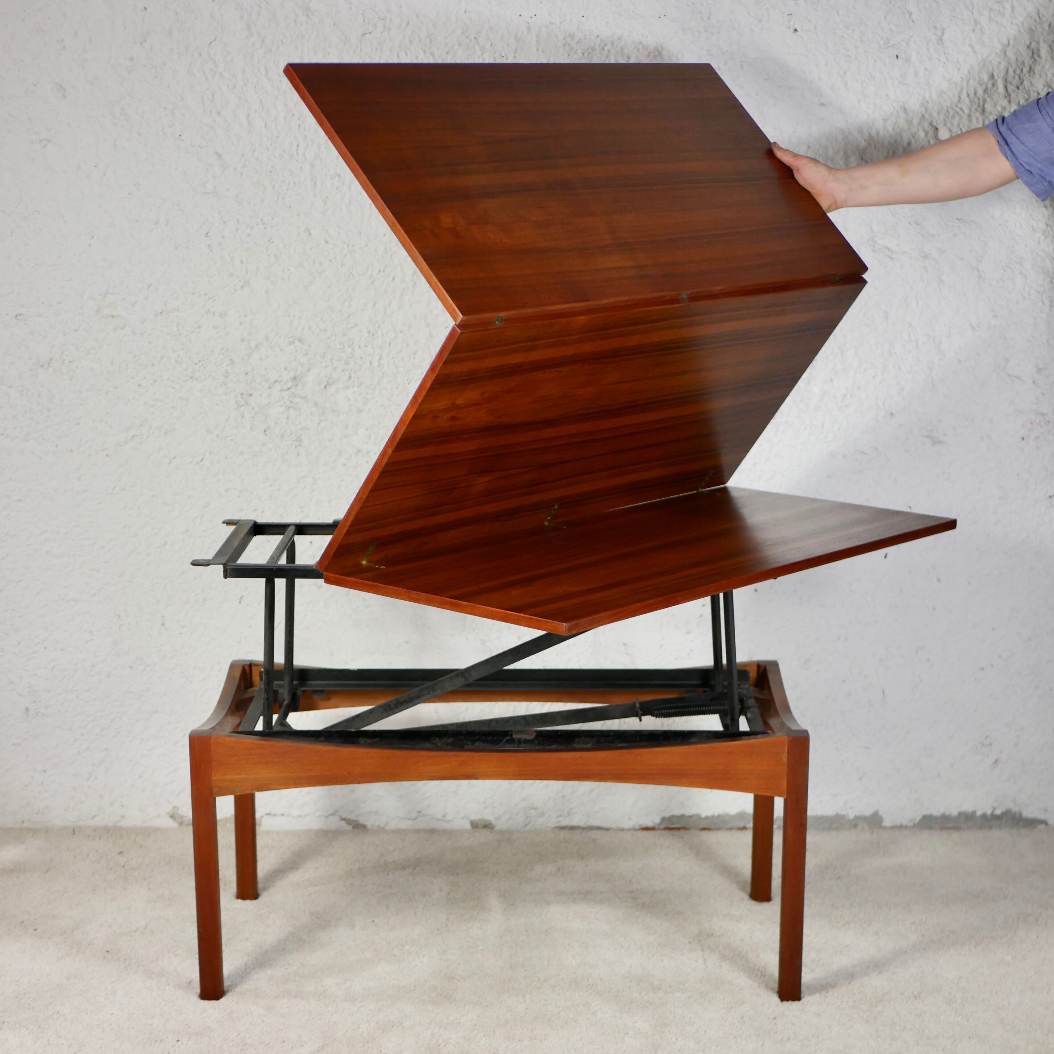 Teak system table
