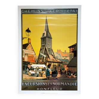 Honfleur State Railways poster