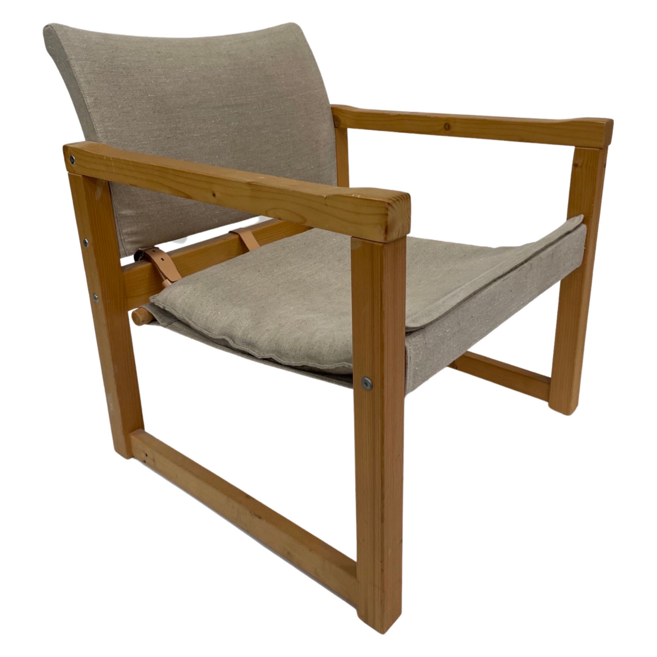 Vintage Karin Mobring Safari/Lounge Chair "Diana" - IKEA