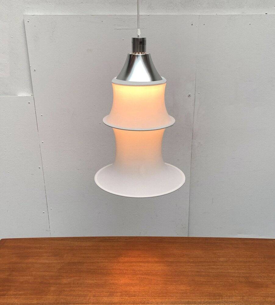 Falkland suspension lamp model by Bruno Munari for Danese Milano.