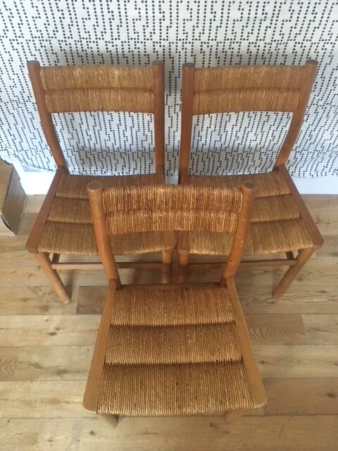 3 chairs 50s by Pierre Gautier-Delaye Weekend edition