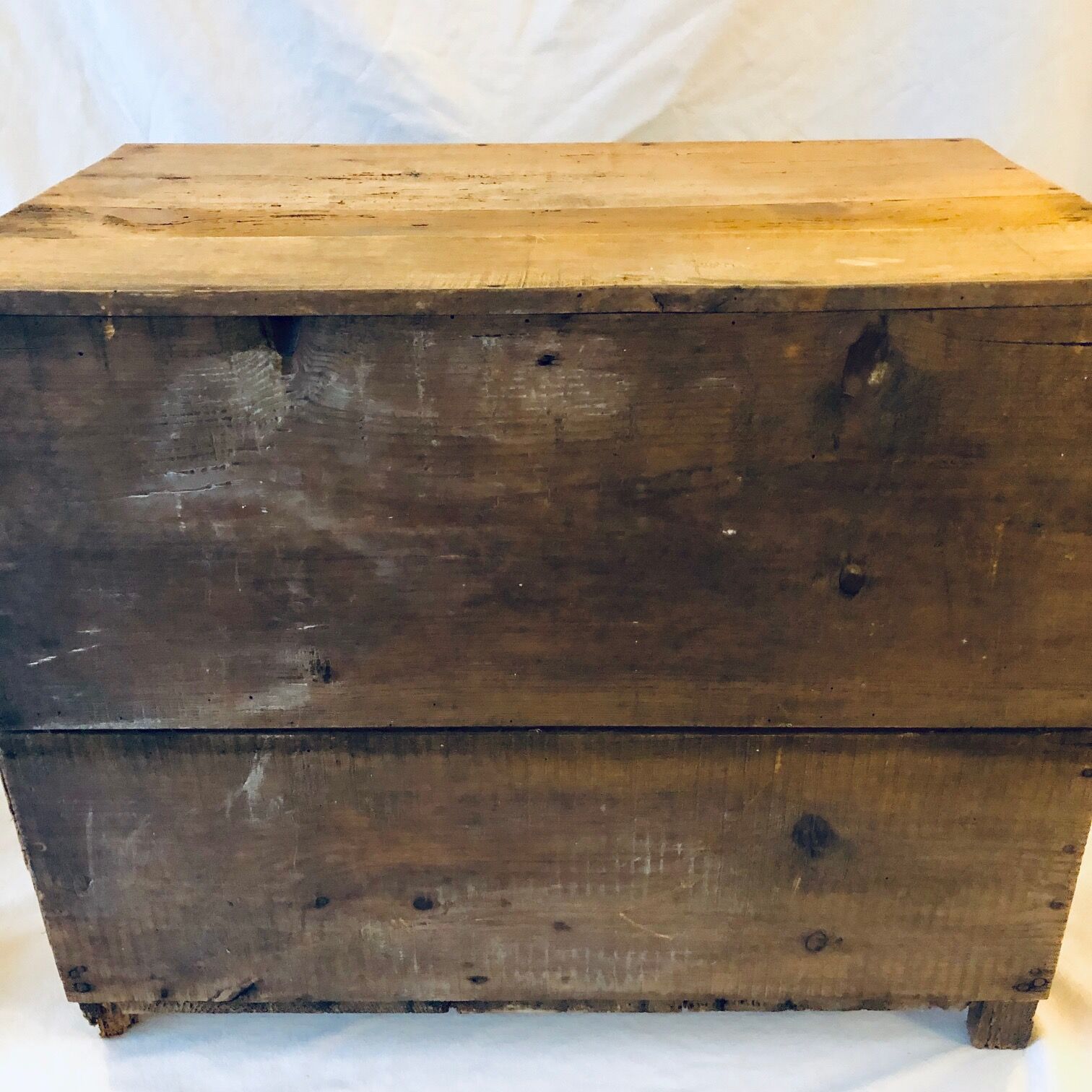 Old wooden eating guard