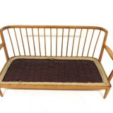 Elm sofa, Otto Schultz, Gothenburg, Sweden, 1940