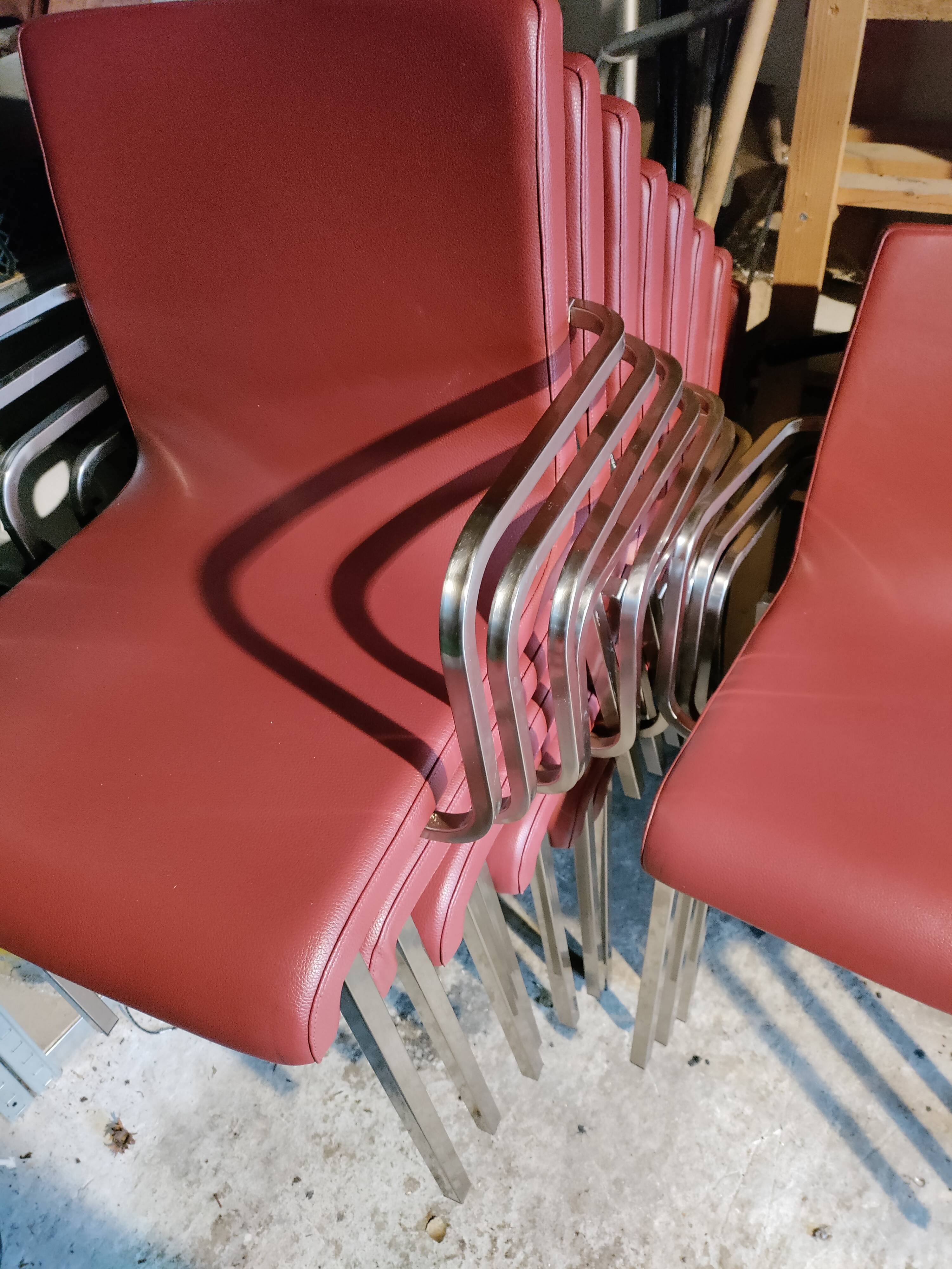 🪑 Office/meeting chairs Pedrali KUADRA XL – Very Good Condition – 5 available
