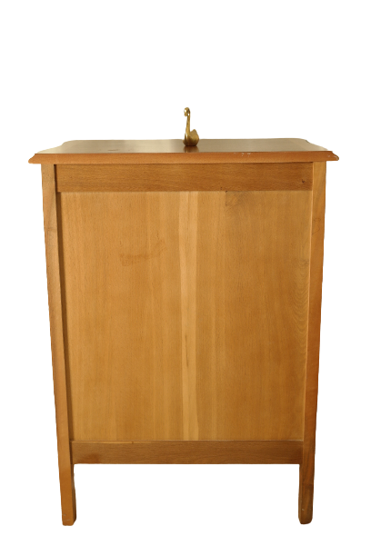 Confiturier en noyer vintage style Louis XV