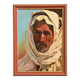 Portrait oriental représentant un Berbère XXe par Y. Audenino