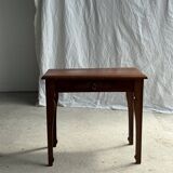 Table d'appoint 1 tiroir en bois, XIXème s.