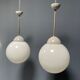 Ensemble de deux suspensions opalines Philips Phililight