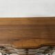 Louis XV commode with three drawers in solid walnut, 18th century