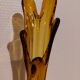 Amber yellow vase
