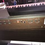 Roland HP 700 keyboard and its stand with pedal