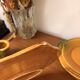 12 fish plates Vallauris in orange and green earthenware vintage 60s/70s