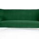 Sofa after renovation, 1960s, bottle green.