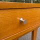 Table chevet pieds compas 1960