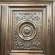 Antique Louis XIII armoire in solid walnut with carved doors