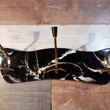 Wall coat rack "Marble" 1950s