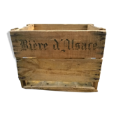 Wooden case "Alsace beer"