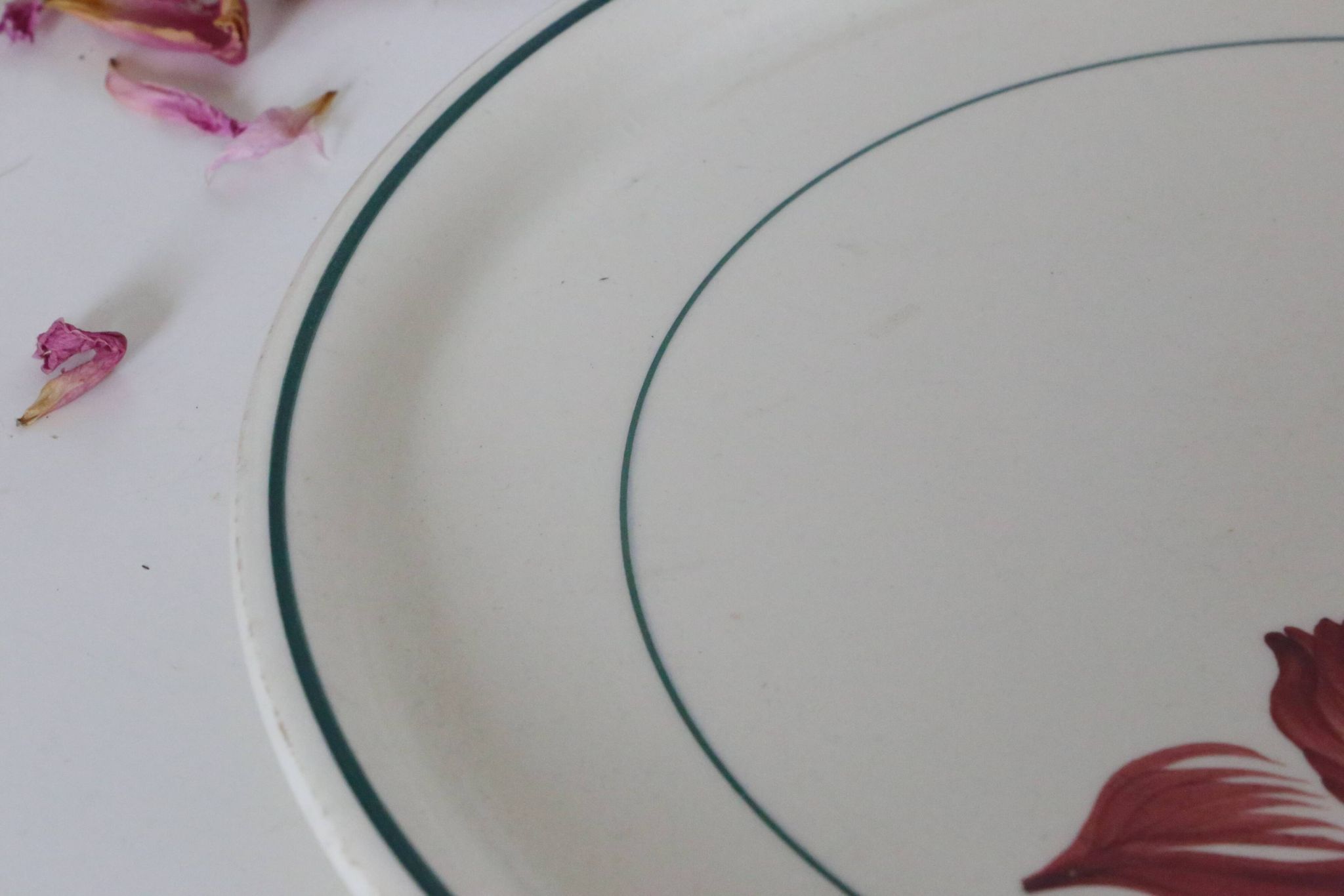 Dish Luneville, Harlem model, vintage, France
