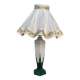 Art deco plaster lamp