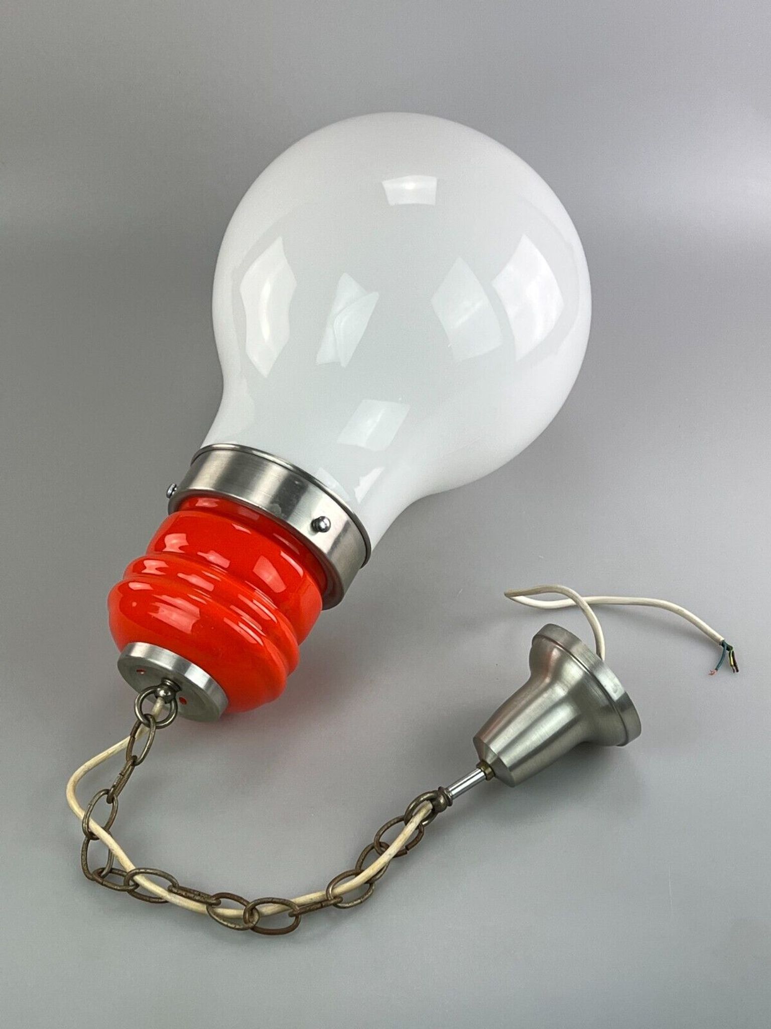 60s 70s lamp lamp Mazzega Murano glass ceiling lamp Italy Space Age