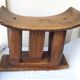 African wooden stool