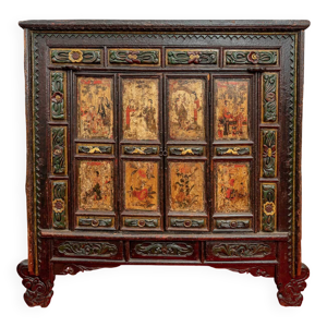 Armoire ancienne chinoise - portes