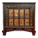 Antique Chinese wardrobe with 4 doors and 3 drawers.