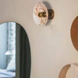 LISETTE - Glazed mixed earth - Wall light