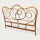 Bamboo and rattan headboard 160cm vintage 1960