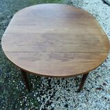 Former round oak table