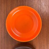 Set of 4 stackable Mepal bowls in mid-century Danish Space Age style, made by Rosti, 1960.