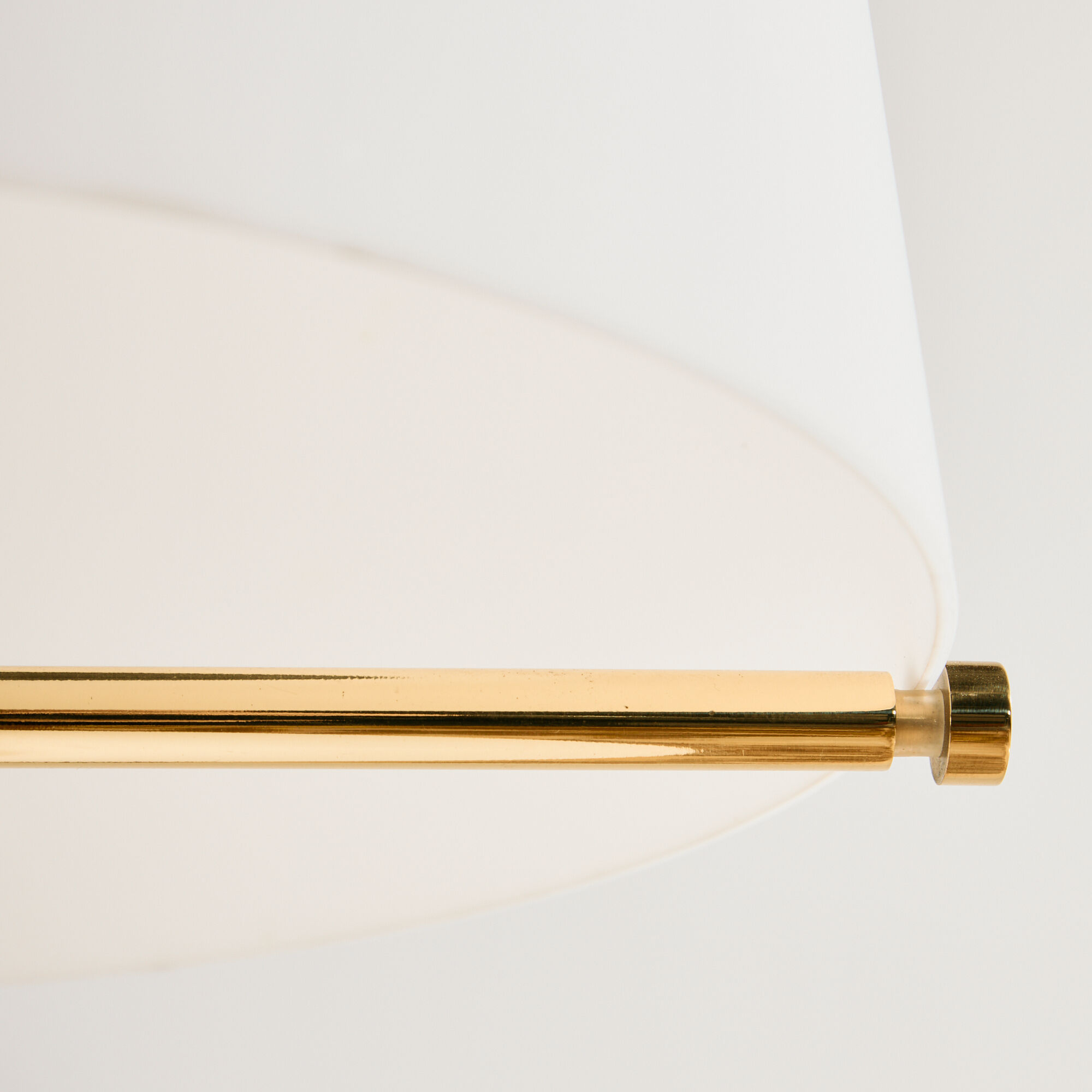 Table lamp in glass by Glashütte Limburg