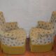 chairs toads style Napoléon III (pair)
