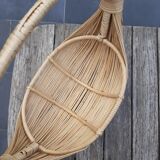 Vintage wicker fruit basket