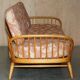 Vintage Ercol Windsor Studio 355 canapé / daybed, light wood, Mid-Century Modern design.