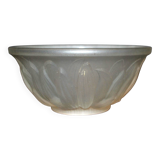 ART DECO molded glass cup signed Etling France