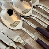 61 covered in rosewood and brass 1950