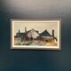 Original Swedish Oil on Canvas – “Huts on the Coast” (Attributed to Kai C.)