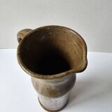 Pichet en céramique grès signé poterie du bois de Laud