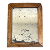 19th mirror with mercury glass 26x33cm