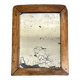 19th mirror with mercury glass 26x33cm