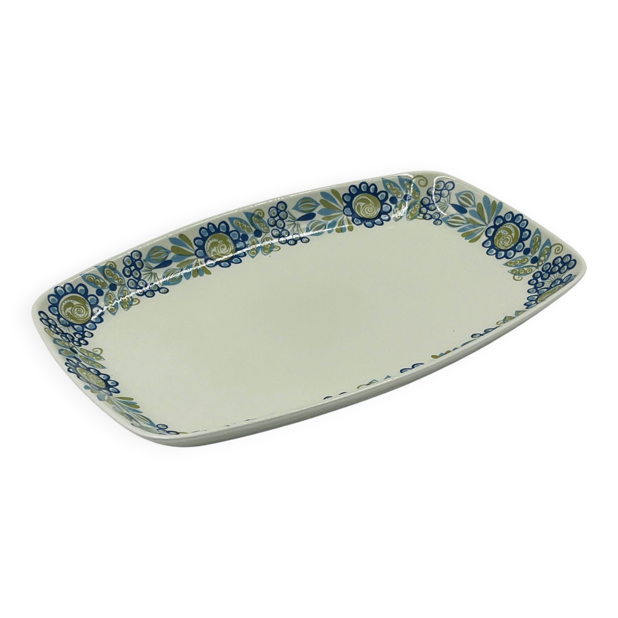 Plat "Tor Viking" Figgjo Norvège – Design 70s
