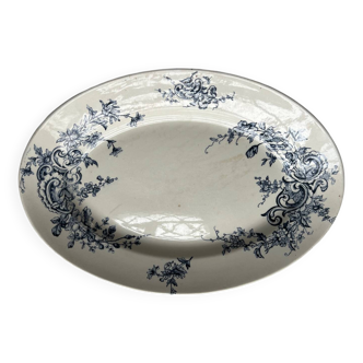 Iron earthenware serving dish, early 1900s